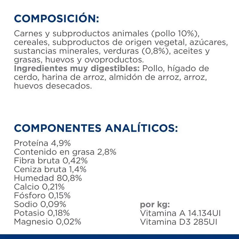 Hill'S I/D Estofado con Pollo y Verduras 354 g Alimento para Perros