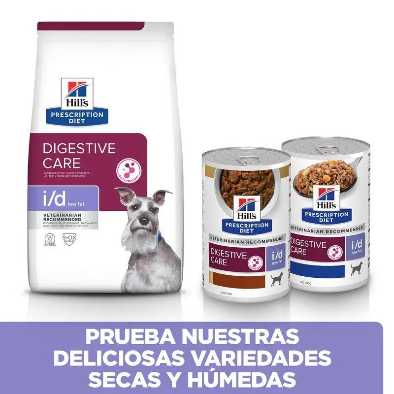 Hill'S I/D Low Fat Estofado con Sabor A Pollo y Verduras 156 g Alimento para Perros