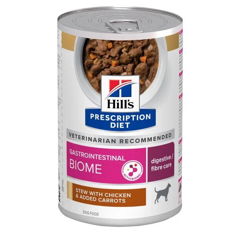 Hill'S Gi Biome Estofado con Pollo y Verduras 354 g Alimento para Perros