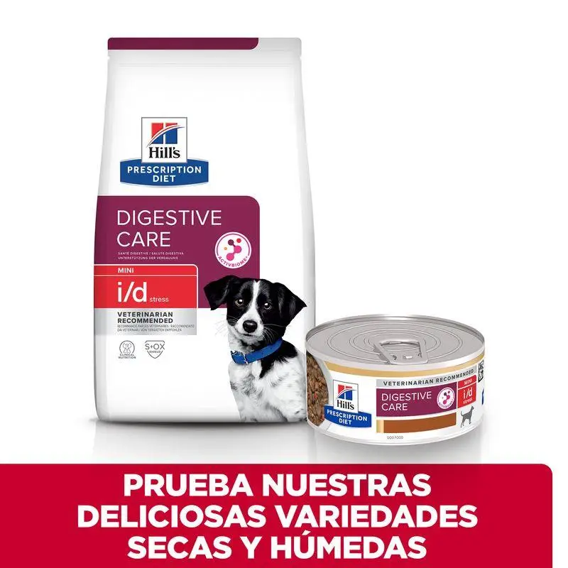 Hill'S I/D Stress Mini Estofado con Sabor A Pollo y Verduras 156 g Alimento para Perros