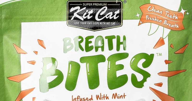 Kit Cat Breath Bites Salmon Flavour Cat Treats 60G