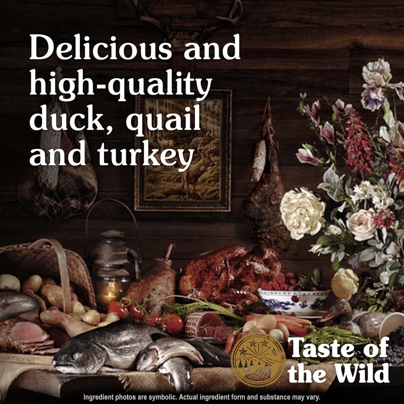 Taste of the Wild Wetlands Canine Fowl in Gravy Wet Dog Food 390G