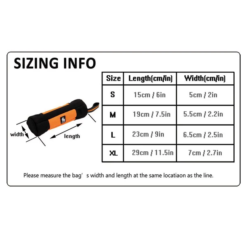 Truelove Leckerli-Beutel Snack Dummy Neongelb - S bis XL, Reißverschluss, robusto