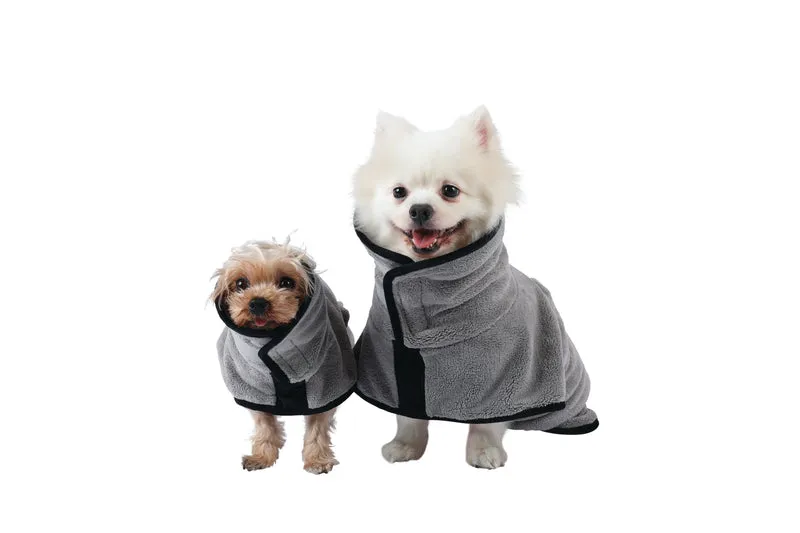 BATH TIME Dog Bathrobe