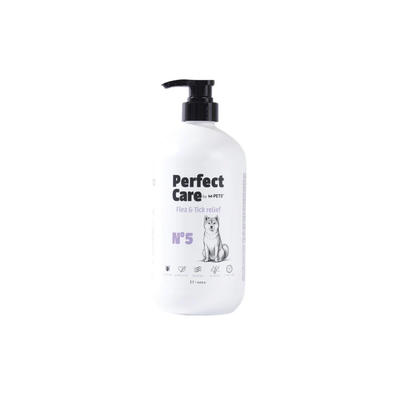 PERFECT CARE No.5 - Flea Tick Relief Dog Shampoo 1L