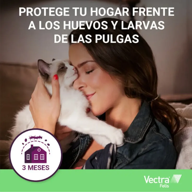 Vectra Felis Pipetas Antiparasitarias para Gatos