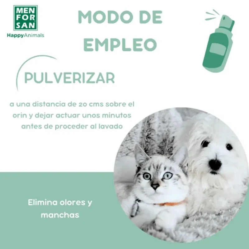 Menforsan Eliminador Orines y Manchas 500 Ml