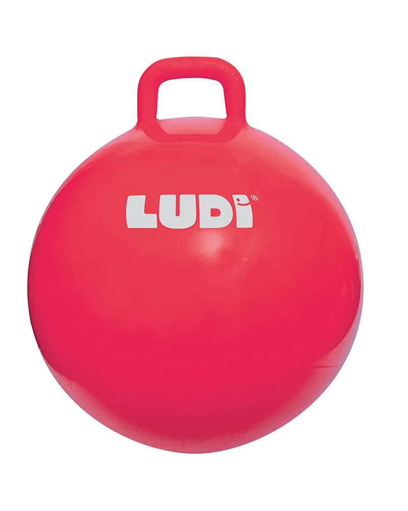Ludi Ballon Sauteur XXL - Rouge - 5A+