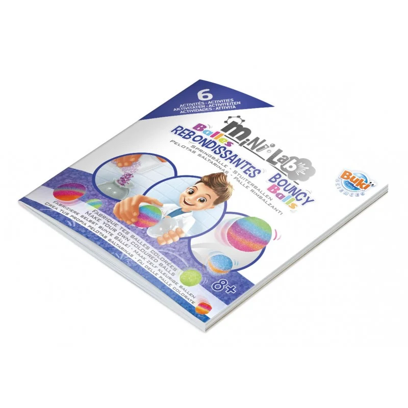 Buki Mini Lab Balles Rebondissantes 8A+