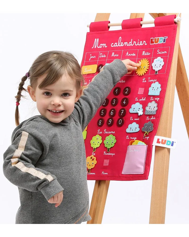 Ludi Mon Calendrier Basic - Rose - 3A+