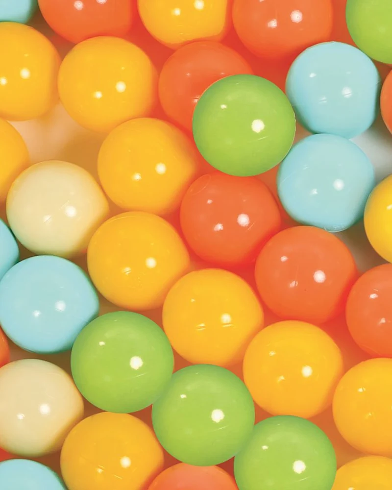 60 Balles de Jeux Ludi - Orange