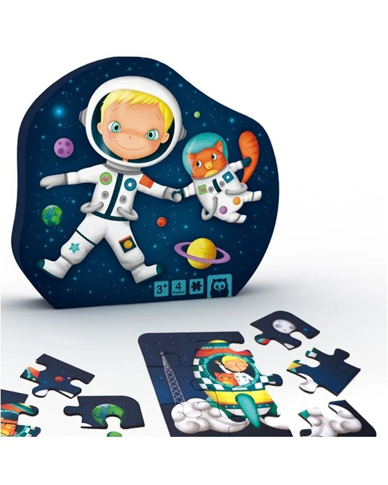 Eurekakids Puzzle Evolutif 4en1 - Astronaute