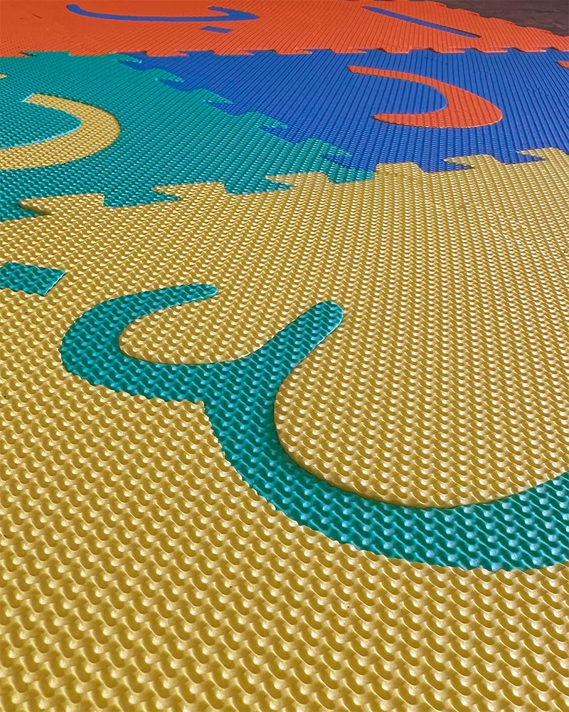 Sunta Tapis Puzzle Alphabets Arabe