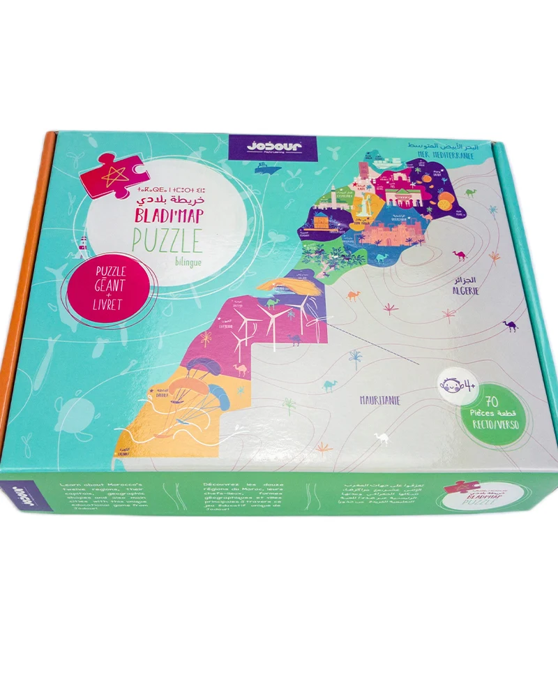 Bladi Map - Coffret avec livret - 4A+