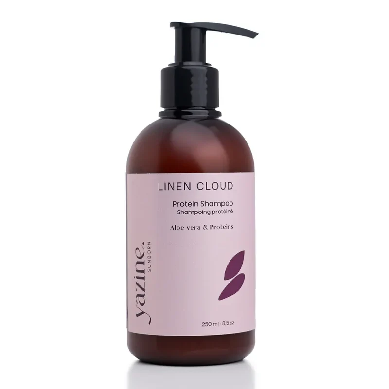 Yazine Shampoing Hyper Protéiné À l'Aloe Vera Sans Sulfates - 250ml