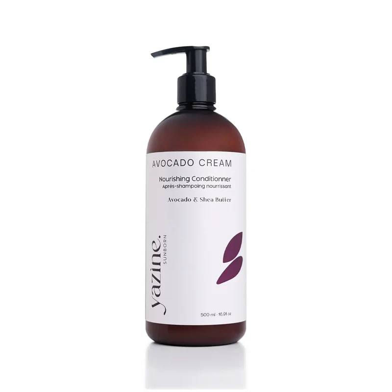 Yazine Après-shampoing À l'Huile d'Avocat Sans Sulfates - 500ml