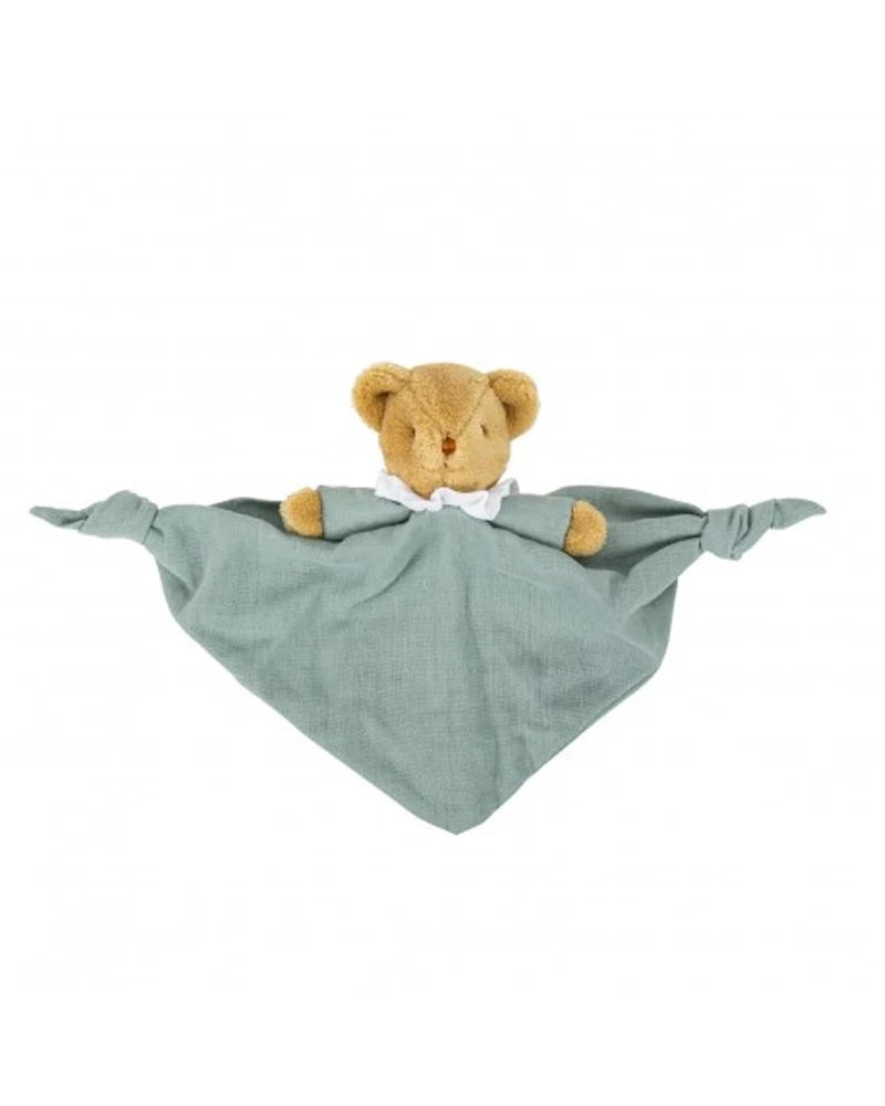 Trousselier Doudou Ours Triangle - Vert