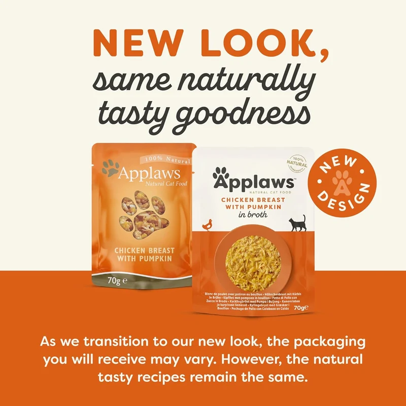 Applaws Chicken With Pumpkin Wet Cat Food 70G