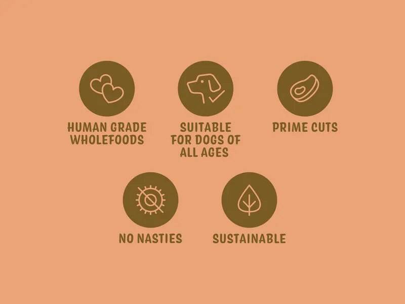 The K9 Kitchen BarkPark Bone Broth Frozen Dog Treats 500G