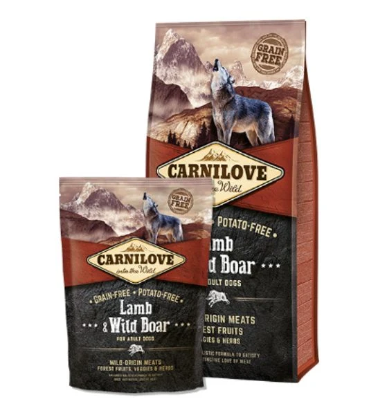 Carnilove Lamb & Wild Boar for Adult Dog Dry Food