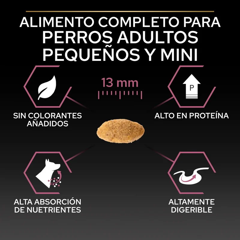 Pro Plan Dog Small y Mini Adult Skin Salmón Pienso para Perros