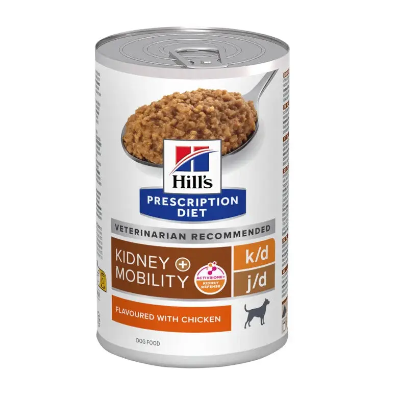 Hill'S k/d + Mobility lata 370 g Alimento para Perros