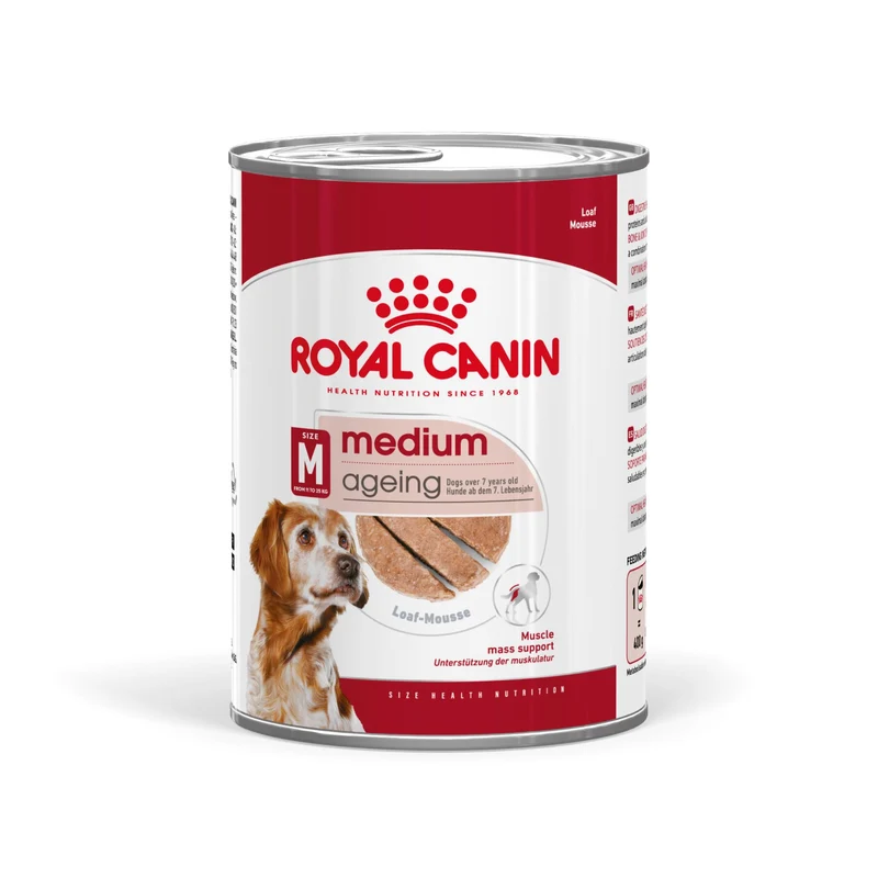 Royal Canin Medium Ageing Lata 410 g Paté Húmedo para Perros