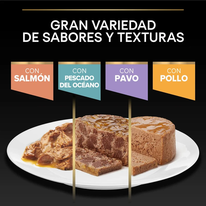 Pro Plan Cat Sterilised Salmón y Atún Pack 12X85 g
