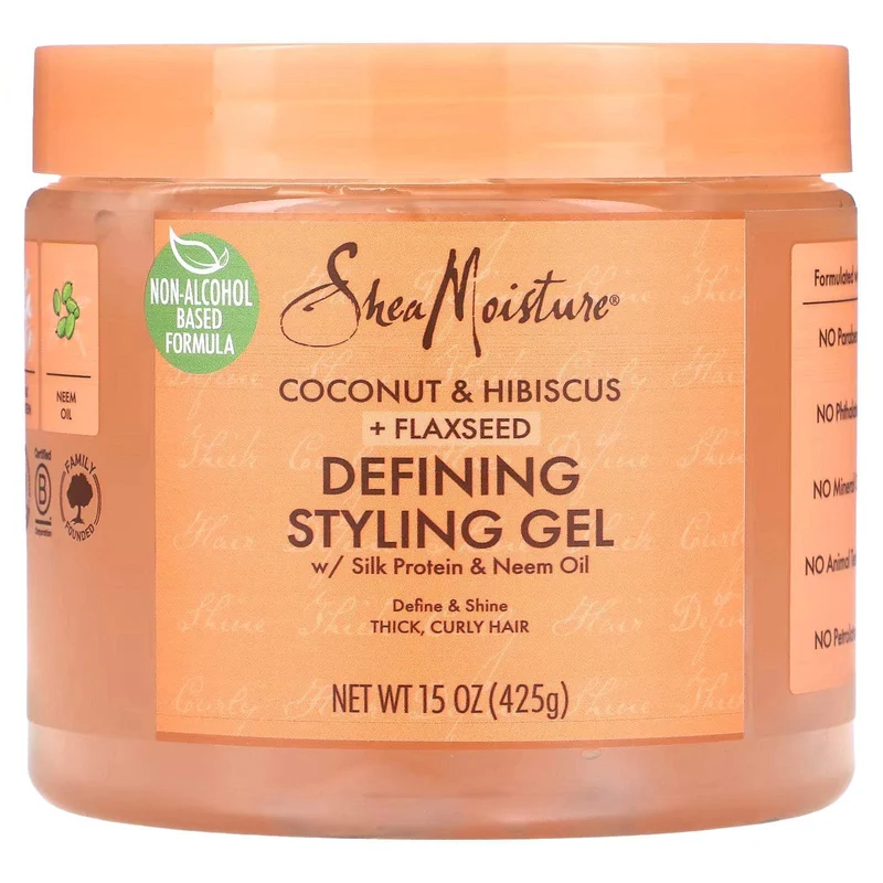 Shea Moisture Coconut & Hibiscus Defining Styling Gel 425g