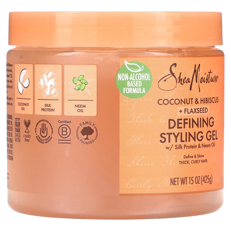 Shea Moisture Coconut & Hibiscus Defining Styling Gel 425g