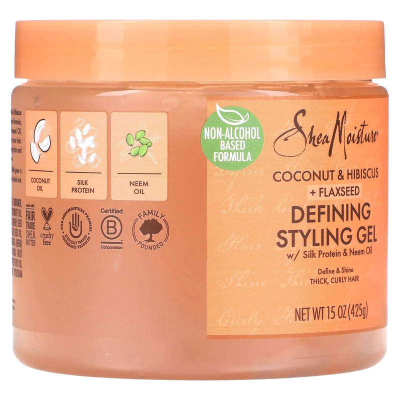 Shea Moisture Coconut & Hibiscus Defining Styling Gel 425g