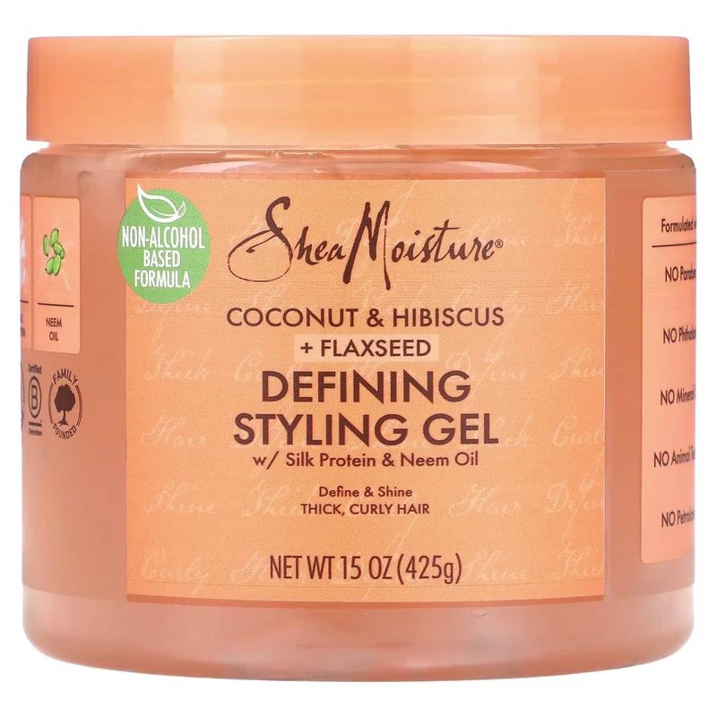 Shea Moisture Coconut & Hibiscus Defining Styling Gel 425g