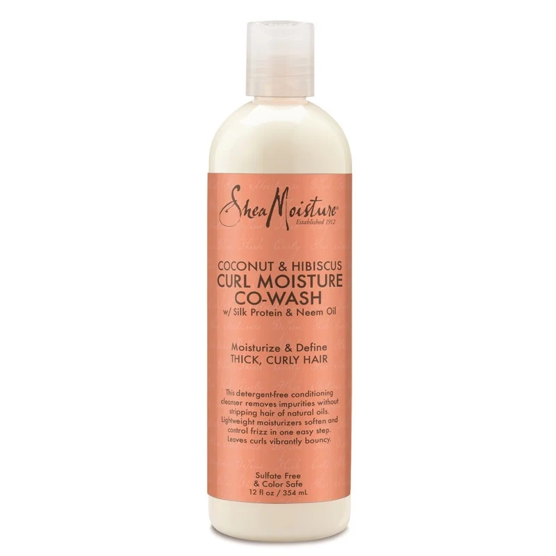 Shea Moisture Coconut & Hibiscus Curl Moisture Co-Wash Conditioner 384ml
