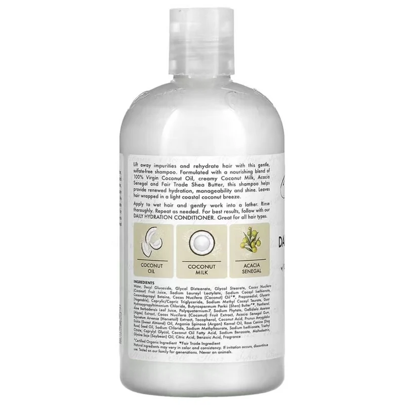 Shea Moisture 100% Virgin Coconut Oil Daily Hydration Champú 384ml