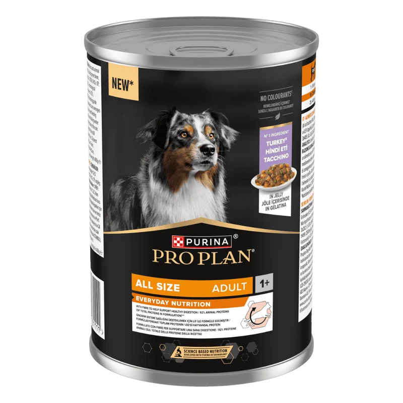 Pro Plan Adult Turkey Lata Comida Húmeda para Perros