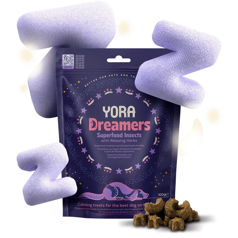 Yora Pet Foods Dreamers Calming Dog Treats With Relaxing Herbs 100G