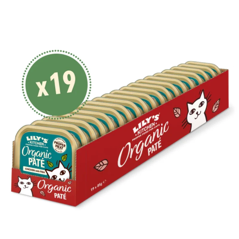 Lily's Kitchen Organic Fish Pate Wet Cat Food