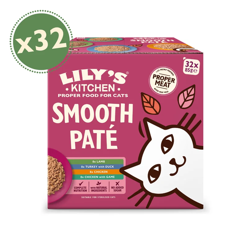 Lily's Kitchen Pate Selection Multipack Wet Cat Food