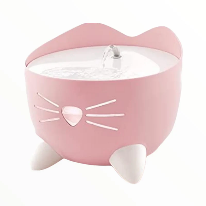 Catit Fuente PIXI Rosa para Gatos — Agua Fresca y Purificada Continua