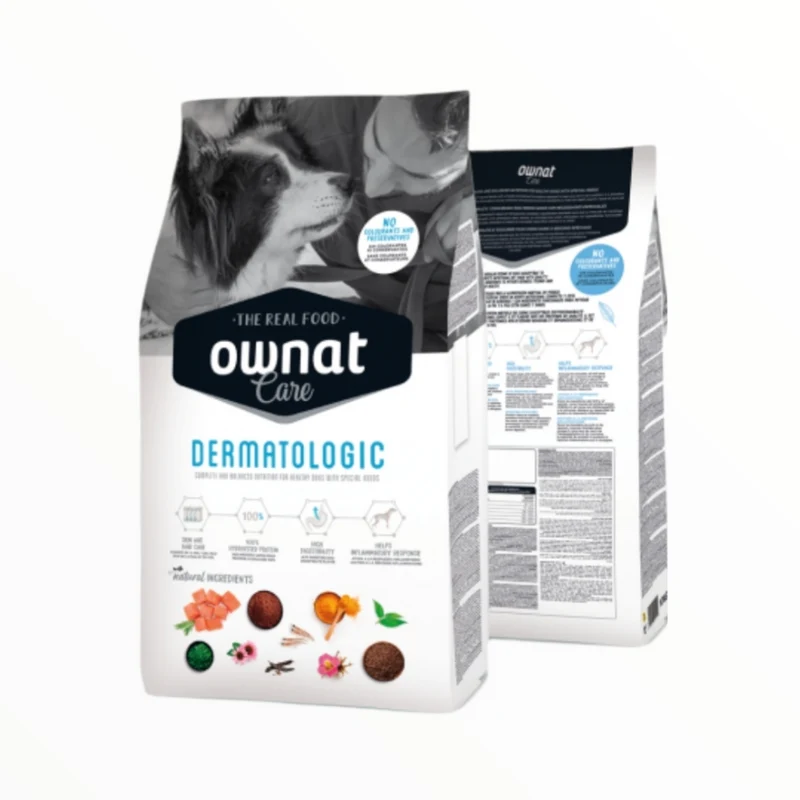 Ownat Care Dermatologic para Perros — Pienso para Piel y Pelo