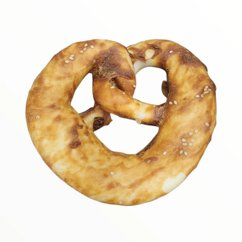 Bubimex Pollo Bretzel Snack para Perros — Piel con Filete de Pollo Sin Gluten