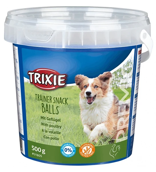 Trixie Premio Trainer Snack Poultry Balls Dog Treats 500G