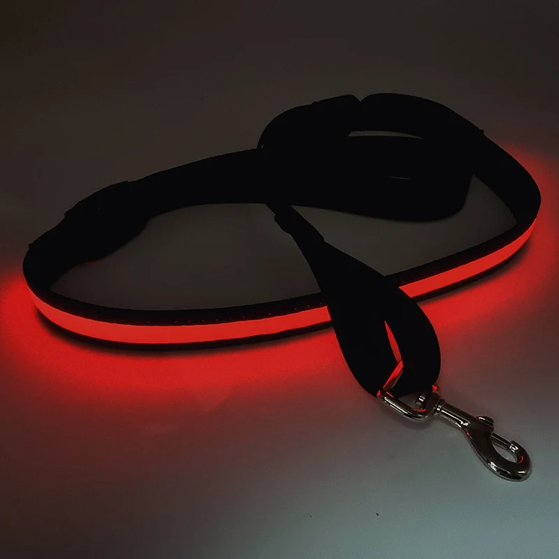 Lámpara LED para perros con USB, 120-150 cm