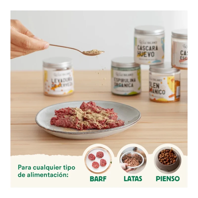 Wild Balance Mejillón de Labios Verdes Liofilizado para Perros y Gatos — Condroprotector Natural Articulaciones 100g
