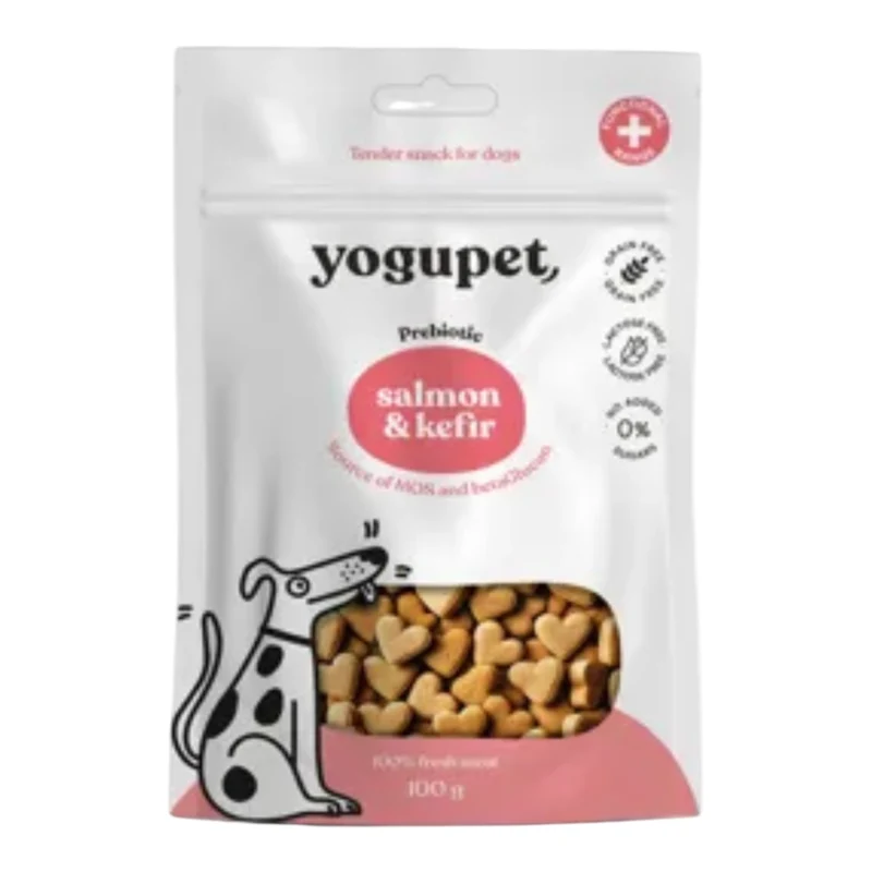 Yogupet Snacks Salmón y Kéfir para Perros — Snack Natural con Probióticos