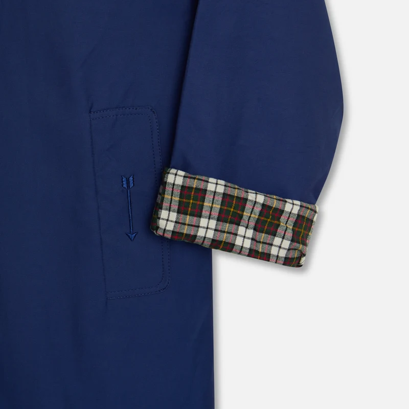 Gabardina azul