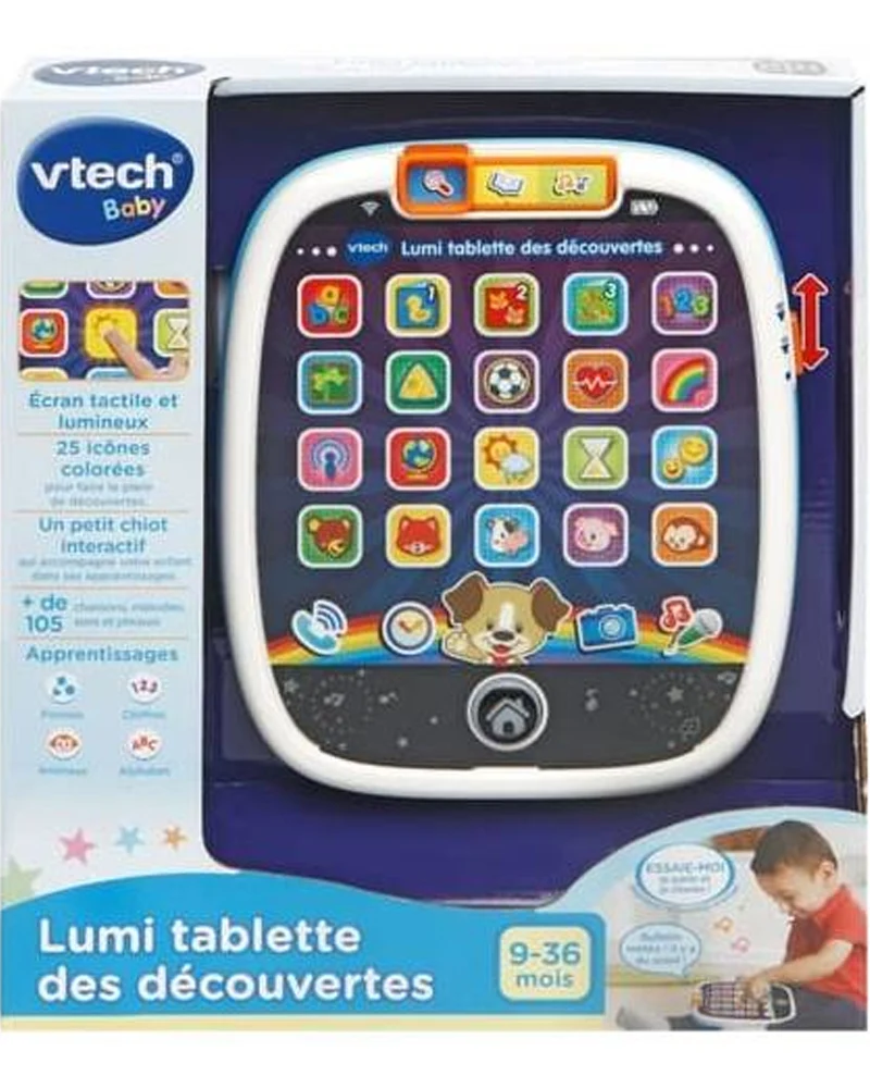 Vtech Lumi Tablette Des Découvertes Bleu - 9M+