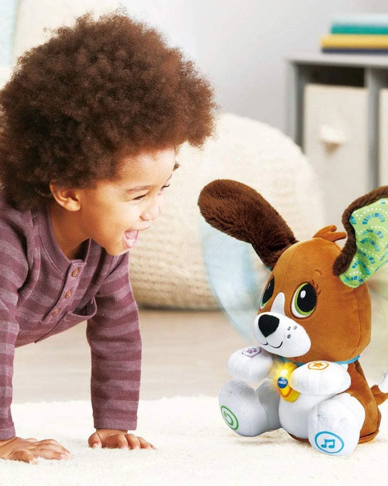 Vtech Toutou Parle Avec Moi Chien Peluche 1-5A