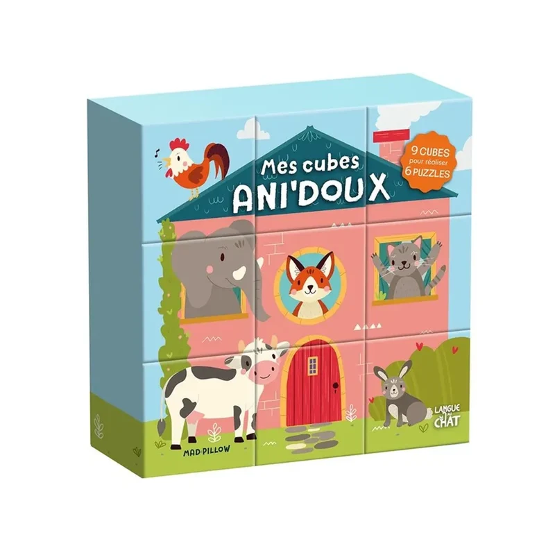 Mes Cubes Ani'doux – Mes Premiers Jeux- 3A+