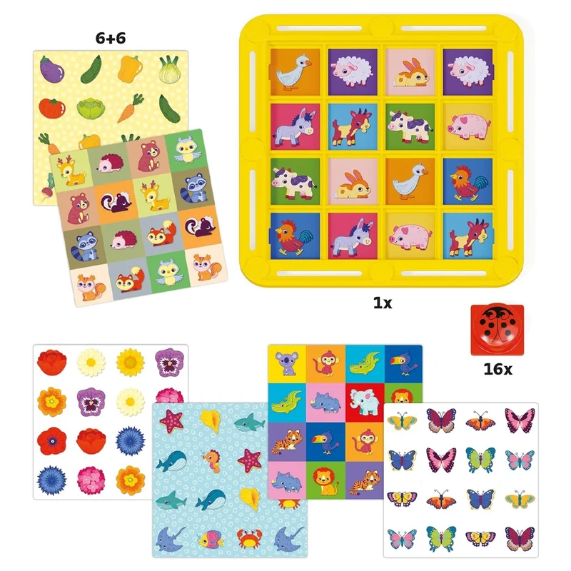 Quercetti Fantamemo Memory Game - 3A+